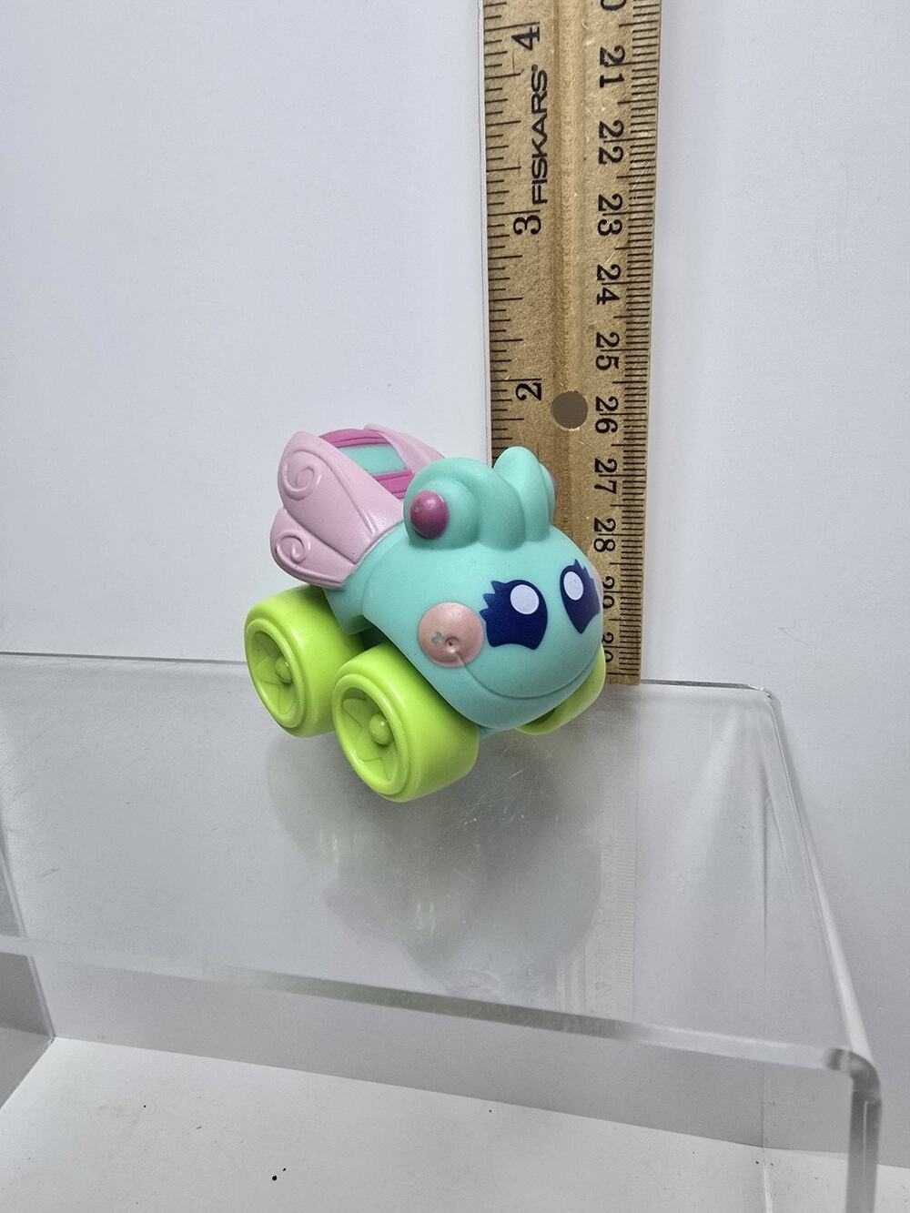 Playskool 2009 Wheel Pals Pink Insect Bugs 2.25" Play Vehicle Hasbro
